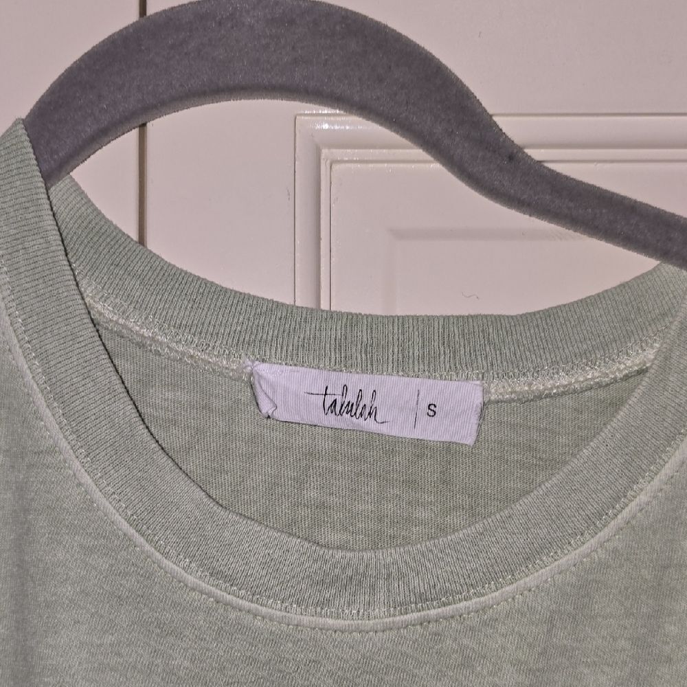 TALULAH Soft Green Knit Dress,%100 Cotton, Purchased @ Nordstroms. Wore 1x - Picture 3 of 15
